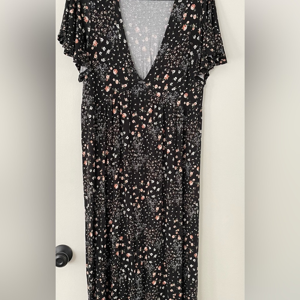 Forever 21 + floral maxi dress